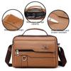 Men's High-End Versatile Large-Capacity Business Shoulder Bag for Commuting and Travel