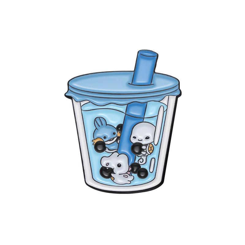 

Milk Animal Adorable Tea Cup Brooch Whimsical Design Perfect For Spring 2024 Fashion XZ9982