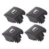 Tapa de botón para interruptor de ventana (4 unidades, 61318381514), interruptor de elevalunas eléctrico para Serie 3