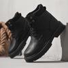 Shoes Men Male Sneakers Ankle Boots Loafers Soft and Comfortable Apring and Autumn Wear-resistant Non-Slip Fashion Outdoor Boots
