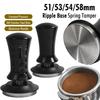 Kaffee-Tamper 58mm 54mm 51mm Wellenboden Nivellierung Konstanter Druck Kalibriert Federbelastet Barista-Werkzeuge Espresso-Zubehör