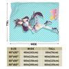Mejiro Dober UmaMusume Pretty Derby Flannel Blanket Spring Soft Durable Throw Blanket for Children Couch Bedspread Bed Cover