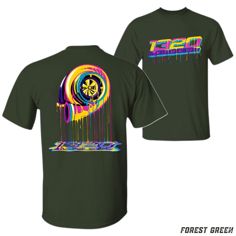 1320 Video TShirt Drip Turbo Graphic For Street Racing Fans TShirt Unisex T-Shirt L