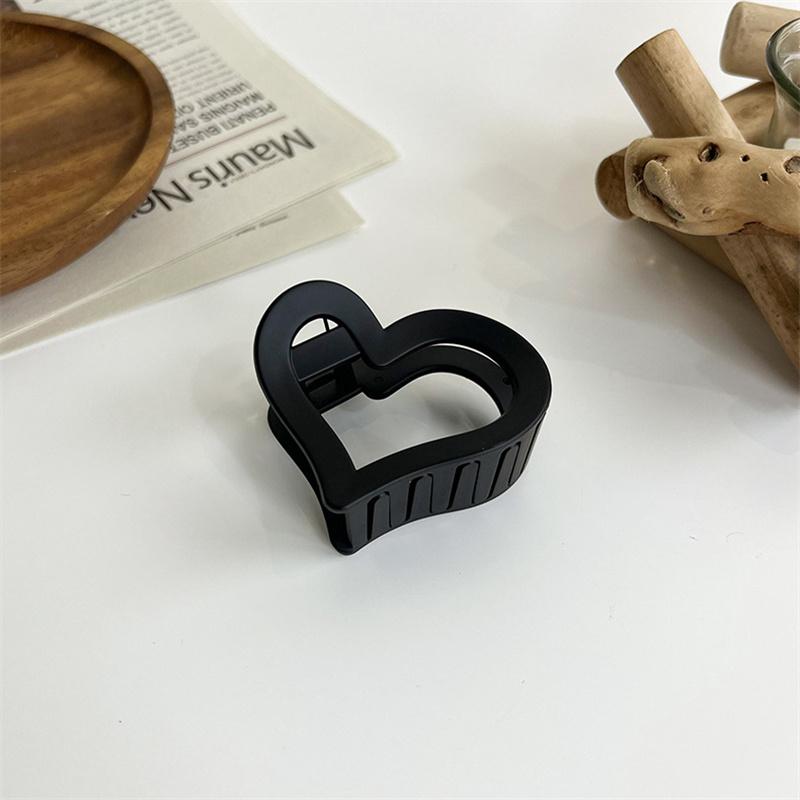 1Pcs Korean Coffee Beige Large Hair Claw Acrylic Hairpin Geometry Barrette Crab Hair Clips Headwear Womens Girl Hair Accessories