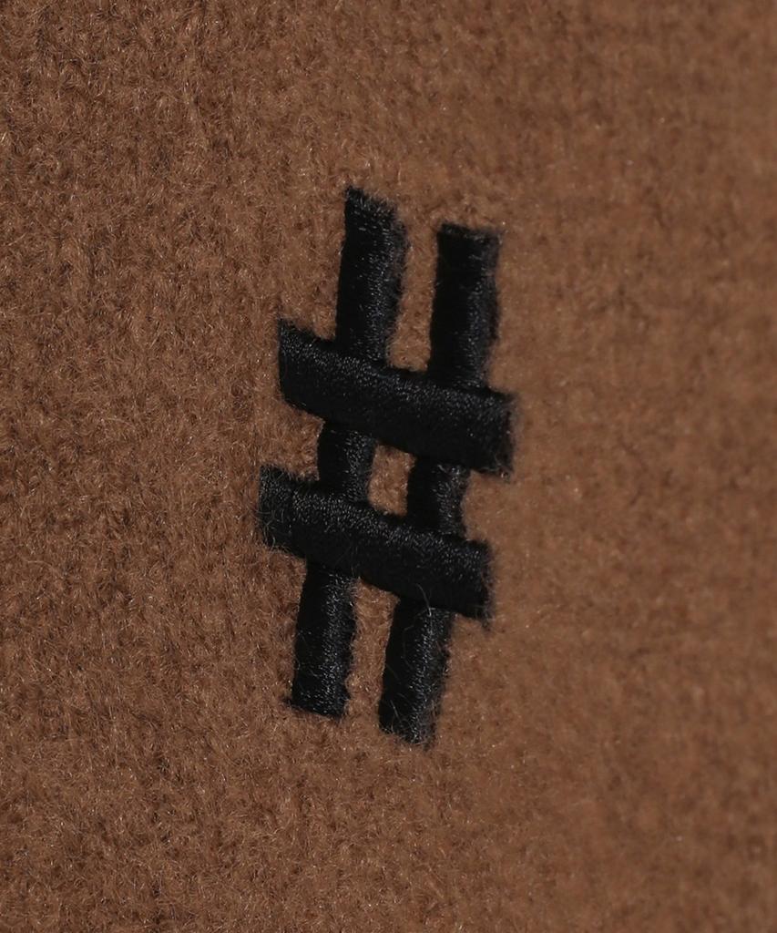 BEENTRILL Essential Turtleneck Two-Way Knit Zip-Up (Camel)