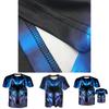 Fashion Men Wolf 3d Print T-shirts With Vibrant Colors And Premium Polyester Fabric