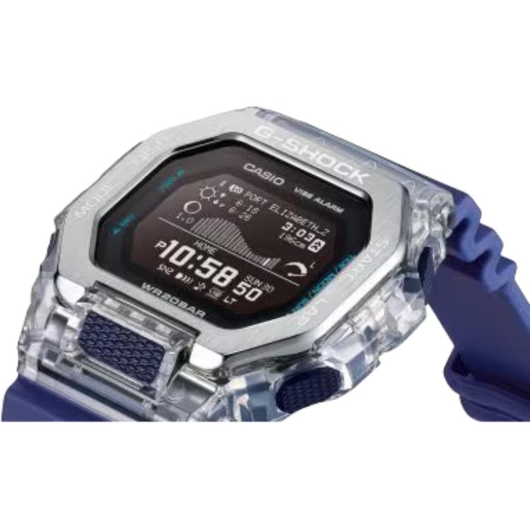 CASIO GBX 100 200m Waterproof Quartz Movement Watch Unisex Black Dial GBX-100S-2JF