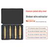 10-Piece Damaged Screw Extractor Set - Coarse & Fine Threads