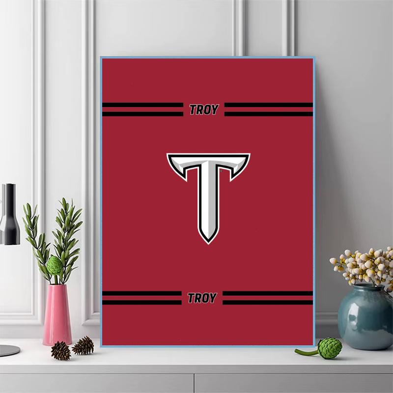 Troy Trojans 100% Round Full Drill 5D DIY Diamond Painting Embroidery Cross Stitch Rhinestone Décor