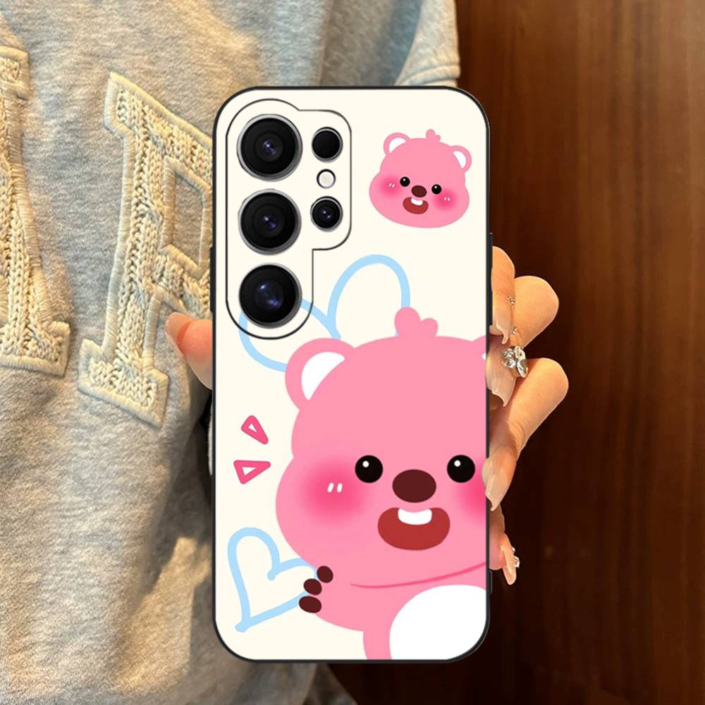 Cute L-loopy Phone Case For Samsung S 24 Fe 25 Ultra Plus 20 Lite 21 30 22 23 24 22 Ultra 5G Fundas