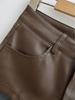 High-Waisted PU Leather Shorts - Women's Winter Butt-Lifting, Sexy Hip-Hugging Hot Pants, American Spicy Girl Style