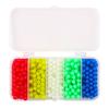 Night Luminous Fishing Hard Beads 500 Pcs Fishing Line Beads Fishing Rig Beads Fishing Tackles Accessories