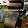 14PCS Clip-On Mount Golf Club Holder Compact Design Golf Bag Clip Iron Holder  Golf Bag Storage