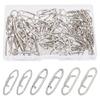 100Pcs Quickly Change Fishing Snapping Clip Hook Snapping Pin Fishing Snapping Swivels Easy Snapping Fishing Hook