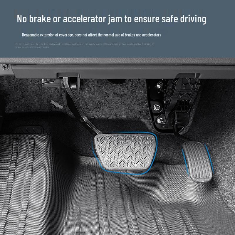 Eco-Friendly TPE Floor Mats & Trunk Mat for 2024 Lexus GX550H/Prado