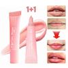 Inniswill Feuchtigkeitsspendender Lippenbalsam für trockene, rissige Lippen, Peeling Glow Lippenbalsam, 2 Stück 10g, Pink Berry Duft