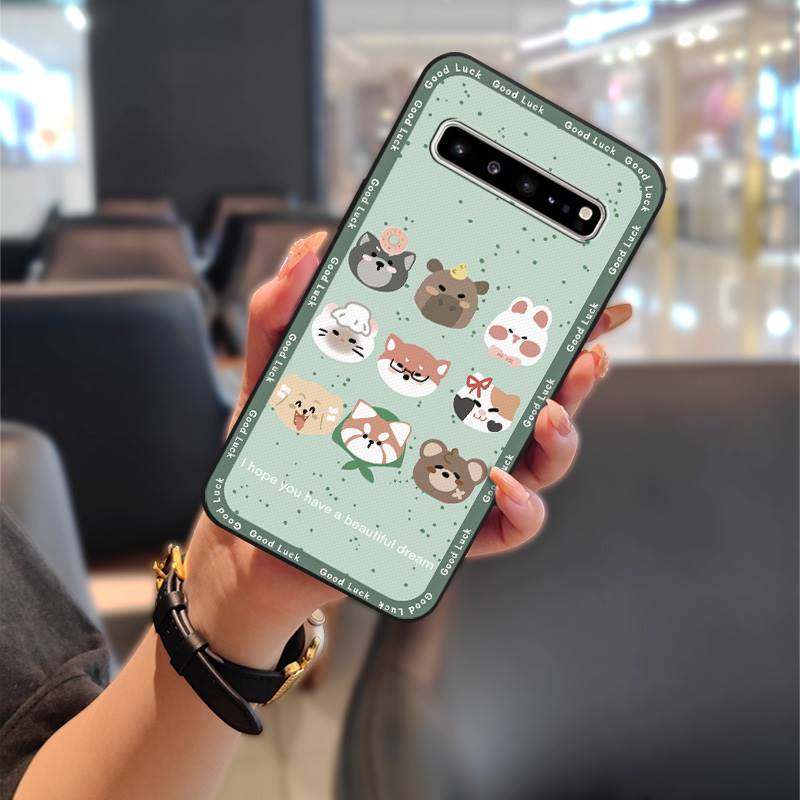 

Мультяшний Милий Чохол для Телефону Для Samsung Galaxy S10 5G/SM-G977N Захисний Брудостійкий Водонепроникний Графіті Пилозахисний ТПУ Samsung Galaxy S10 5G/SM-