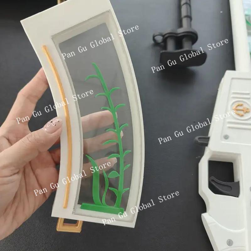 85cm/33.46in Valorant Customized 3D Print Gun AK Ocean Star Game Peripherals Cosplay Long Model Props Party Supplies Outdoor Toy