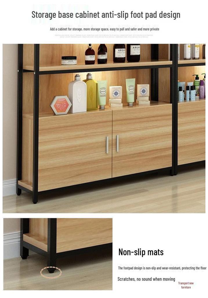 Multi-Layer Gondola Display Rack for Convenience Stores and Supermarkets