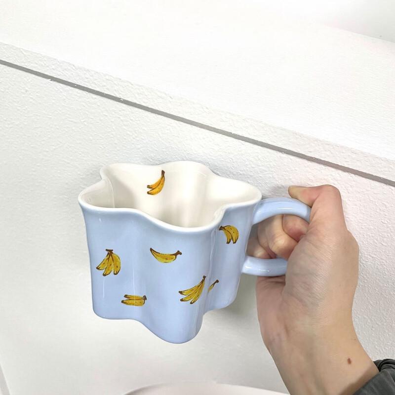 Plum Blossom Ceramic Mug