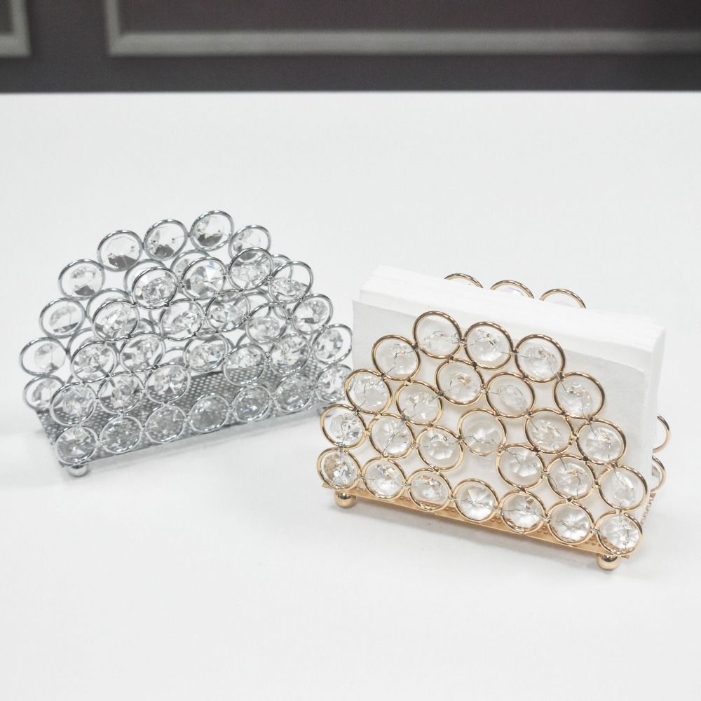 Nordic Style Serviette Holder Luxury Tissue Dispenser Practical Napkin Rack  Living Room