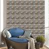 3D Wallpaper Wall Sticker Wall Decor Embossed Brick Simulation Tile Wall Sticker