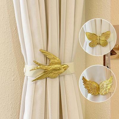 Metall Schmetterling Vorhang Raffhalter DTY Schöne Tier Vorhänge Raffhalter Exquisiter Leichter Luxus Mode Vorhang Bindeband