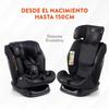 Car Chair Babyauto LOLO IBELT Black 0 (de 0 a 10 kilos) I (9 - 18 kg) II (15-25 kg) III (22 - 36 kg) Children's ECE R129/04
