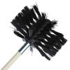 360 Degree Rotating Chimney Brush Kits with Flexible Rods for Effective Cleaning of Pipes Vents Home Professional Use