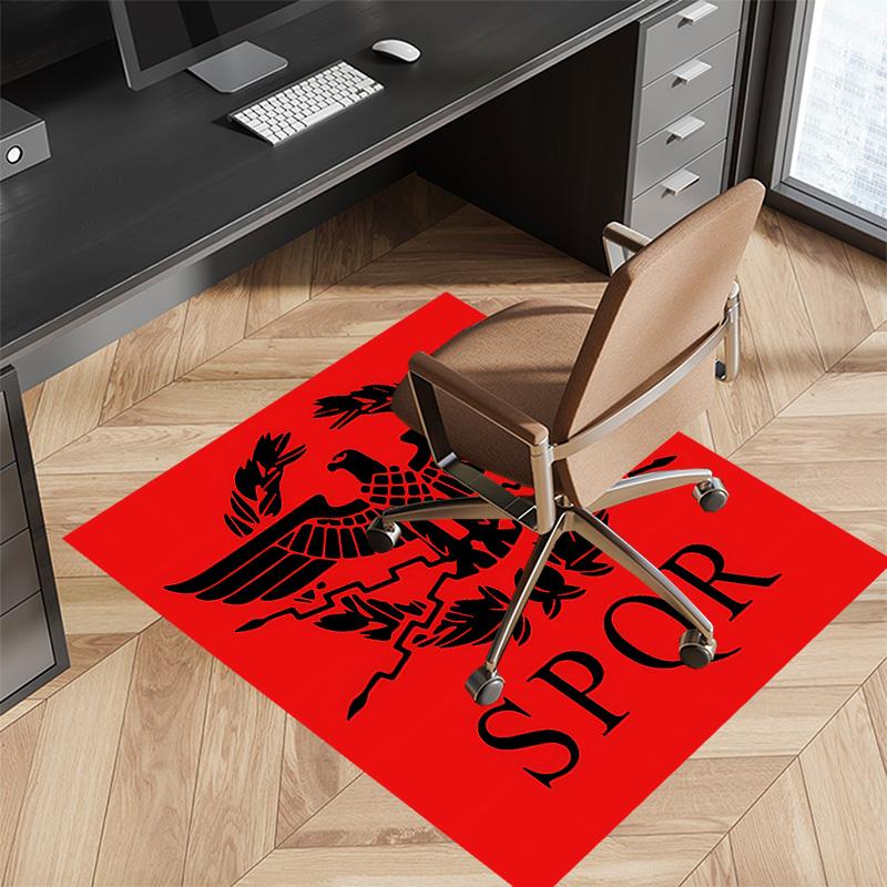 SPQR Roman Eagle1 Printed Absorbent Washable Carpet, Non-Slip Bathroom Mats, Kitchen Rugs, Yoga Mat,Living Room Entrance, Camping Picnic Rugs