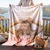 Warm Flannel Throw Blanket,Sabrina Carpenter Lightweight Cozy Blanket For Bed Sofa And Daily Use