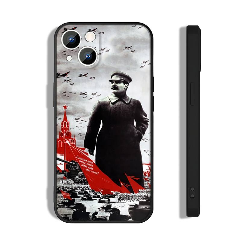 Soviet Union USSR CCCP Flag Phone Case For iphone14 11 12 Pro 8 7 Plus SE 2020 X Pro 14 MAX 12 13 MINI XR XS Soft Phone Covers