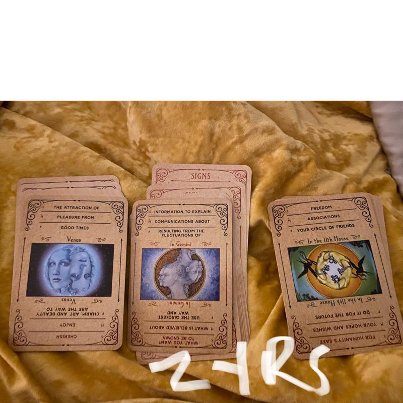 Karma Oracle Cards Stolní hra pro volný čas Párty Věštecká tarotová paluba