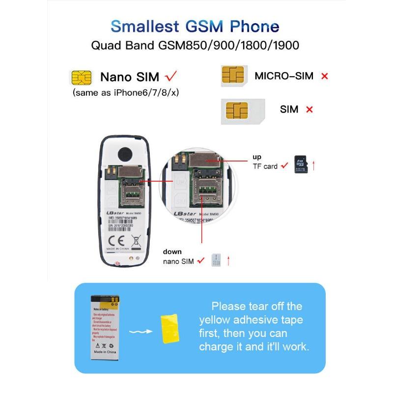 BM10 small mobile phone mini wireless bluetooth student mini mobile phone