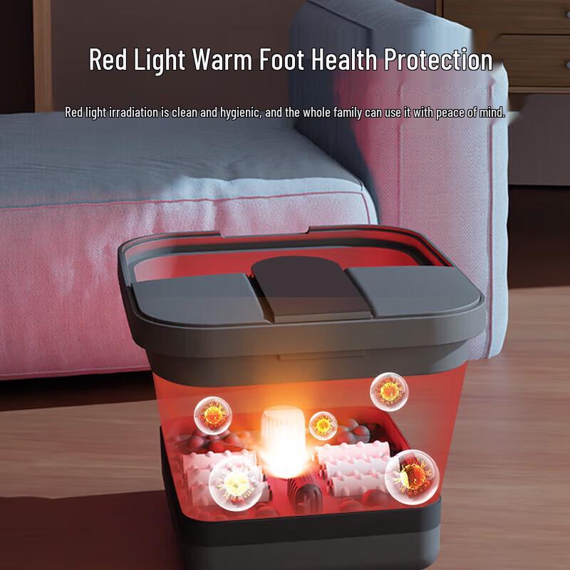 Jiancheng V711 Folding Foot Bath Massager CN plug (adapter included)