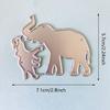 Animal Elephant Metal Cutting Dies for DIY Scrapbooking Album Paper Cards Decorative Crafts Embossing Die Cuts