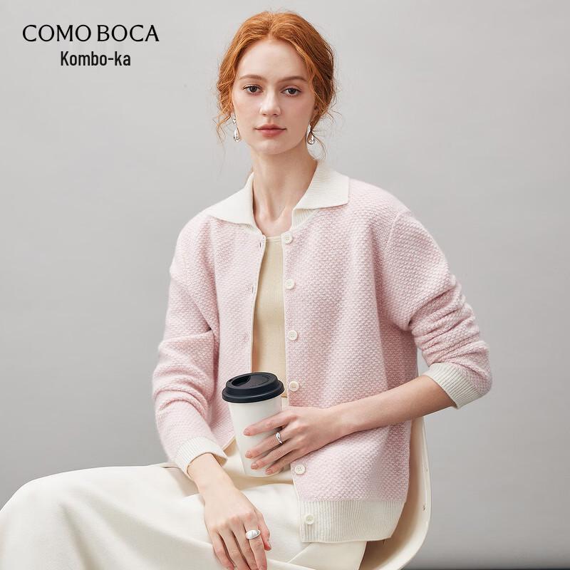 KEMONBOKA Women's Thickened Cashmere Knit Cardigan