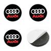 For Audi  A5 4Pcs 56mm Car Wheel Hub Cap Center Sticker Emblem Badge Decal Accessories For Audi A1 A3 A4 A5 A6 A7 Q3 Q5 Q7 RS3 RS4 RS5 S3 S4