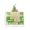 Fidget Keyboard Keychain 26 Keys Pressure Release Mini Toy Portable Bag Pendant for Office Workers Relaxing Gift