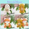 Plush Quality Premium Bear Keychain With Cute Fox Design Perfect For Ages All