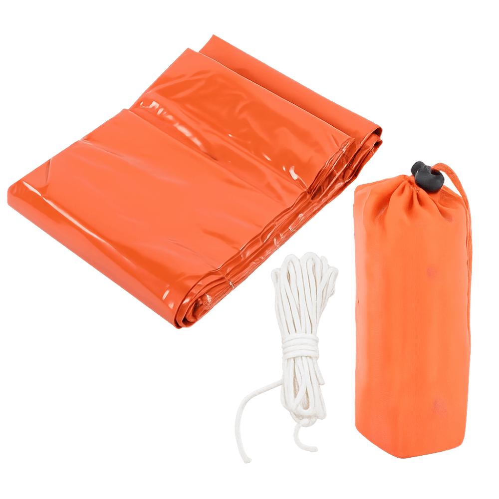 Waterproof Emergency Tent Tear Resistant Emergency Shelter Durable Survival Tent Camping