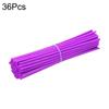 New Motorcycle 36 Pcs Wheel Rim Spoke Wrap Kit Skin Cover Universal for Most Motocross and Dirt Bikes P9M4