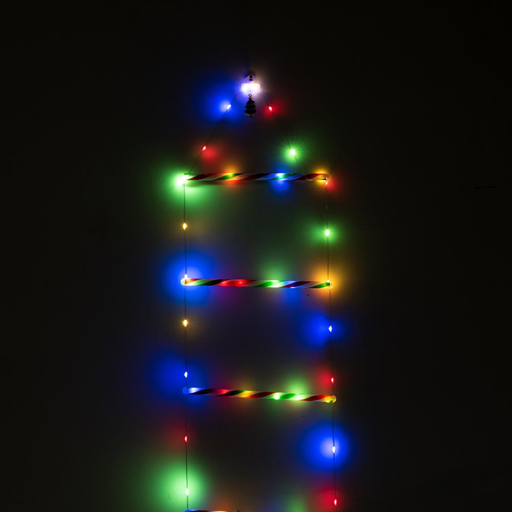LED žebříkové světla Vánoční dekorace Venkovní nádvoří Zahrada Santa Claus Lezoucí žebřík Světlo pro sváteční dekoraci