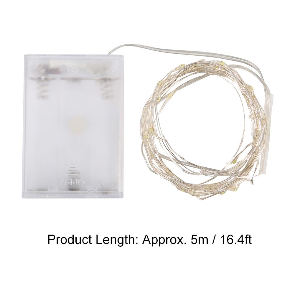 USB Lichterdeko Kupferdraht LED Lichterkette für Festliche OrnamentdekorationGrün 5m