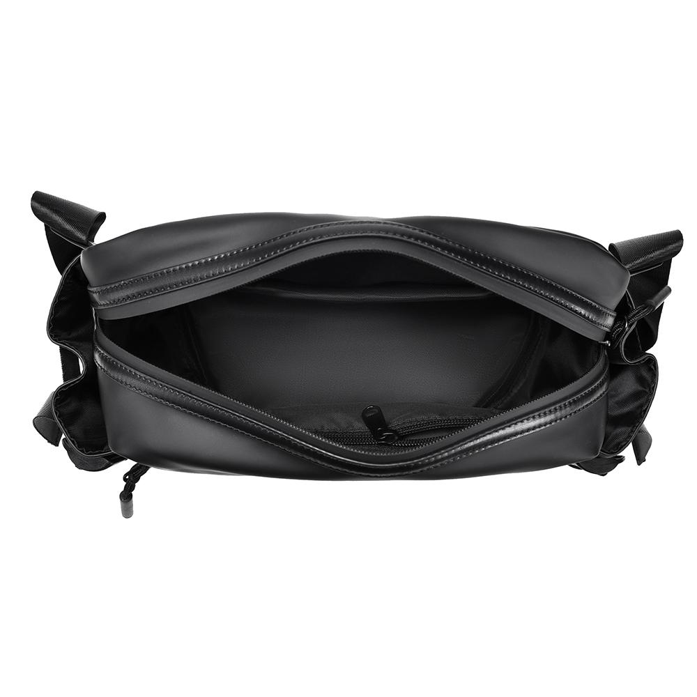 New men's fanny pack Korean version functional breast bag simple fashion shoulder bag sports fanny pack large capacity satchel men's