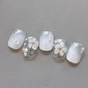1Pcs Cute Flower Nail Art Mold Silicone Nail Charm Stereoscopic Relief 3D Nail Template Diy For Manicure Decoration