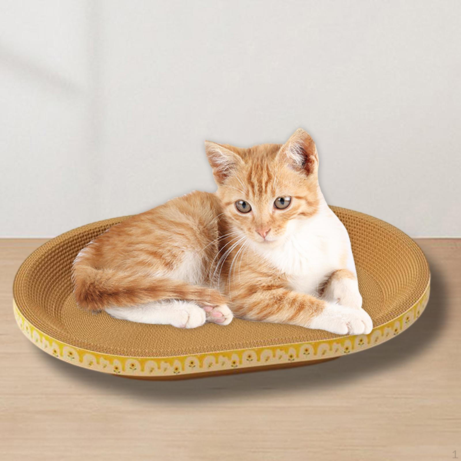 

Когтеточка для кошек, когтеточки, защита дивана, пол, шлифовальный коготь, игрушки овальной формы 50cmx35cmx10cm