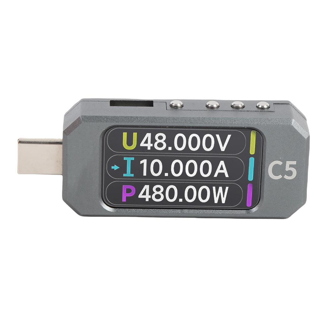 Type C Tester Voltage Current Meter 1.47 Inch Color Screen Voltmeter Ammeter Support USB PD3.1 EPR