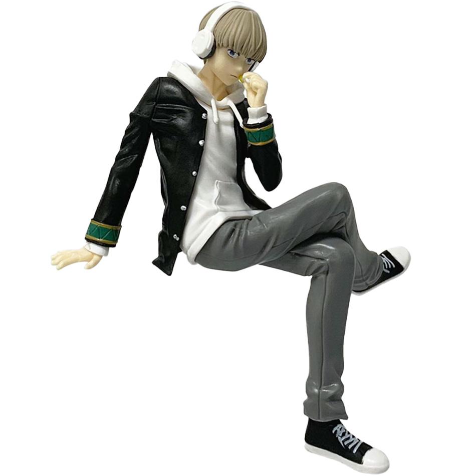 Anime Wind Breaker Sakura Haruka 15Cm Figure Kaji Ren Noodle Stopper Figure Sitting Model Toy Gift Doll Aciton Figure Toy Gifts
