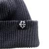 EIGHTVOLUME Ev Knit Ribbed Short Beanie (Gray)